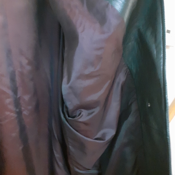 Vintage leather Coat - Picture 4 of 8